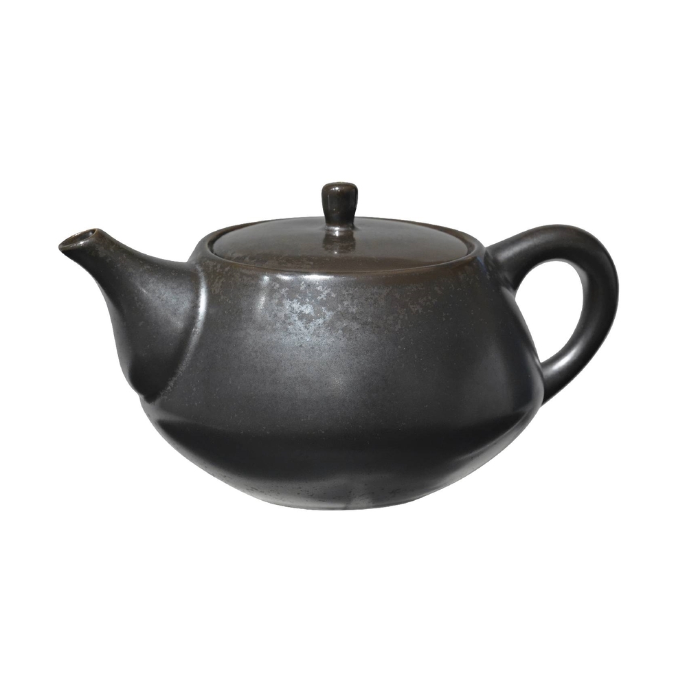 Чайник Broste Copenhagen Esrum night grey\brown. Изображение 1