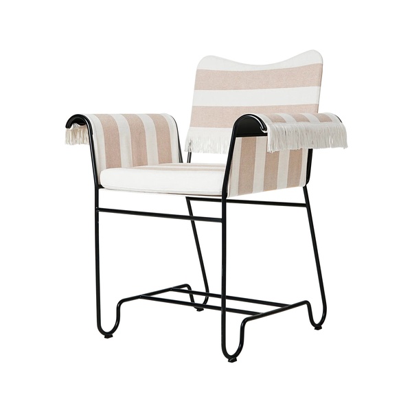 Обідній стілець GUBI Tropique Dining Chair Leslie Stripe