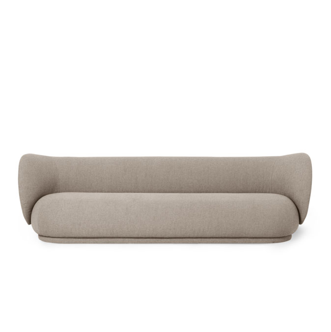 ferm LIVING Rico Sofa 4 - Bouclé. Изображение 1