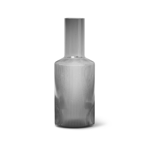 Графін Ferm Living  Ripple Carafe Smoked Grey 