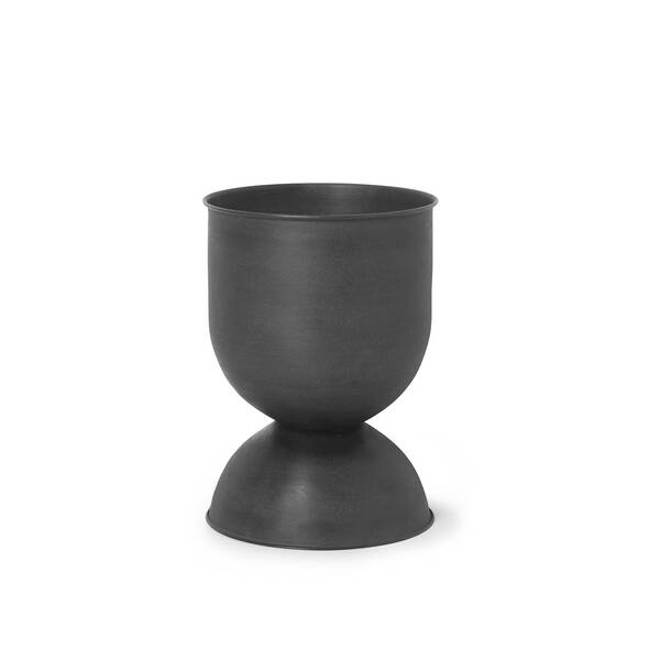 Вазон ferm LIVING Hourglass Pot - Small - Black, 100129629