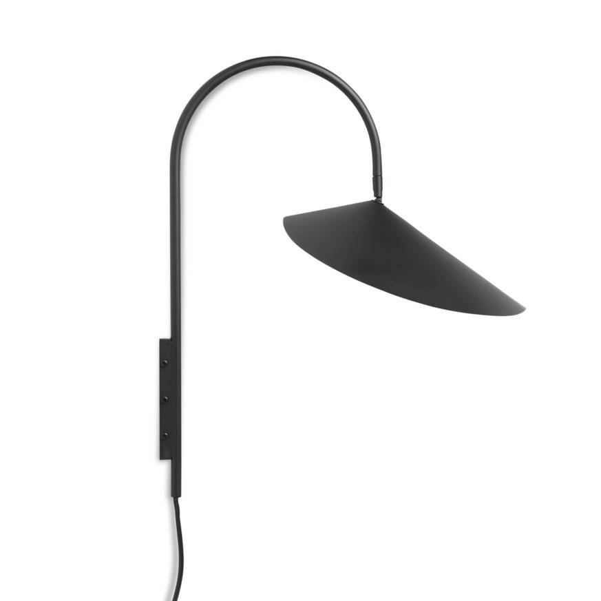 Настінний світильник ferm LIVING Arum Wall Lamp - Black, 100134101. Изображение 1
