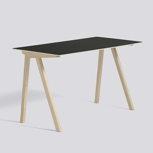 Письмовий стіл HAY CPH90 Desk Oak Matt Lacquer black linoleum tabletop