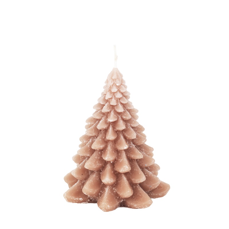 Свічка Broste Copenhagen  Christmas tree indian tan. Изображение 1