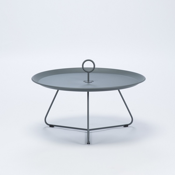 Вуличний стіл Houe 10903 5050 Eyelet Tray table Diametr 70 cm black dark grey
