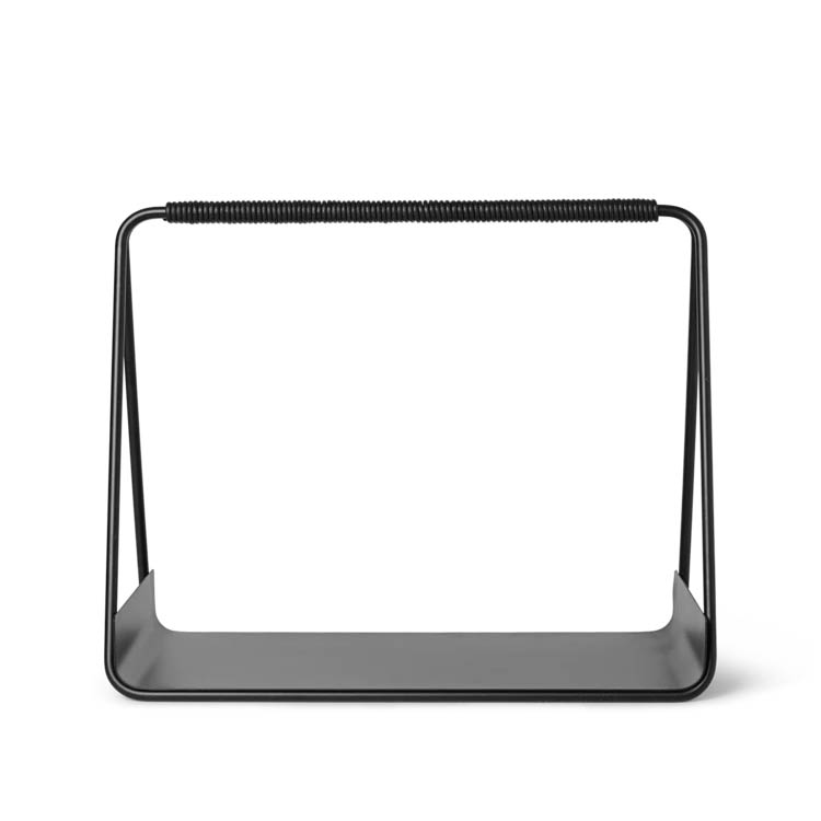 Дровниця  ferm LIVING 1104263210 Port wood basket black. Изображение 1