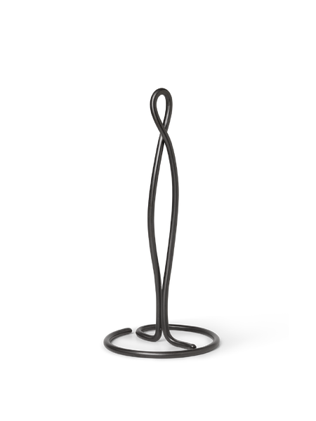 Тримач для паперових рушників ferm LIVING Curvature Paper Black Brass 1104264494