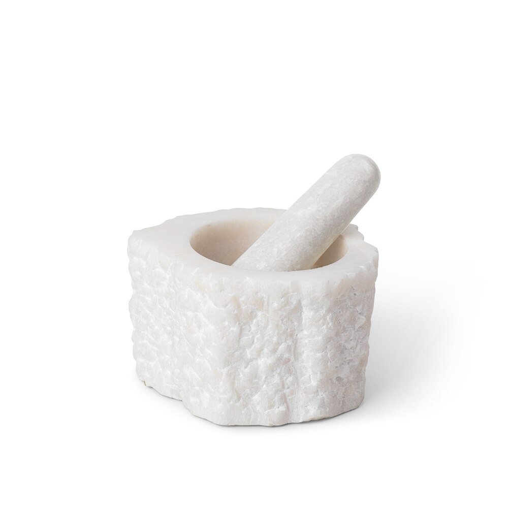 Ступка з товкачиком Petra Mortar - Quartz - White. Изображение 1