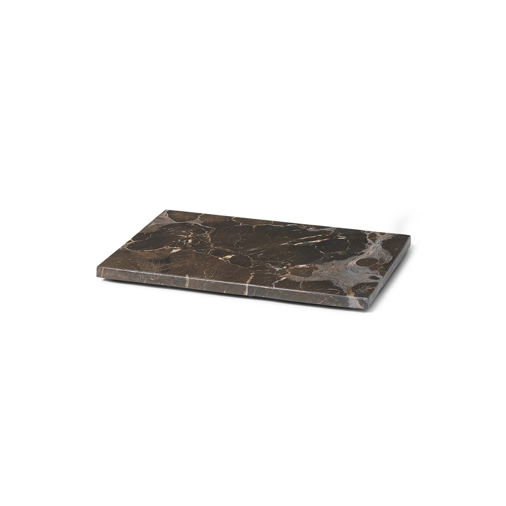 Піднос для ящика для рослин Tray for Plant Box - Marble - Dark Brown 1104265293. Изображение 1