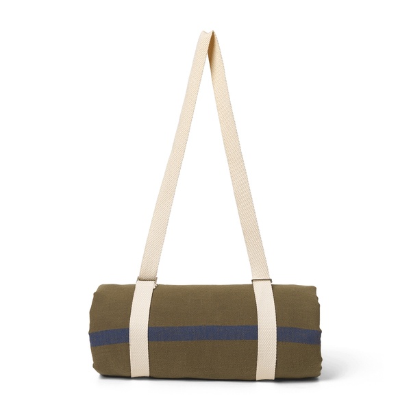 Ковдра для пікніка Yard - Olive/Bright Blue 1104265596