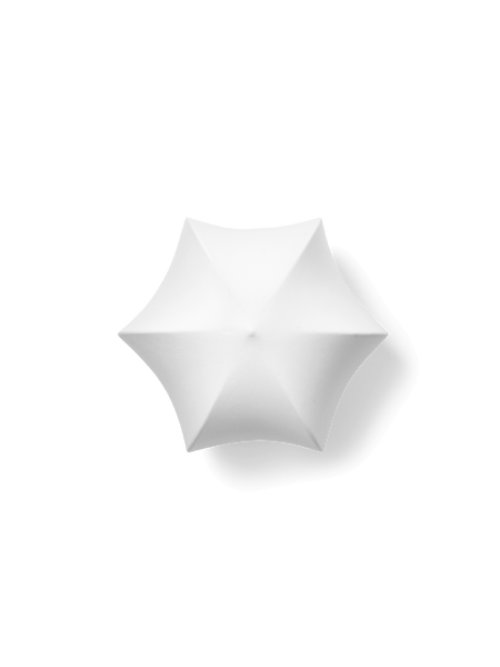 Стельовий/настінний світильник Poem Ø36 - White/Cashmere