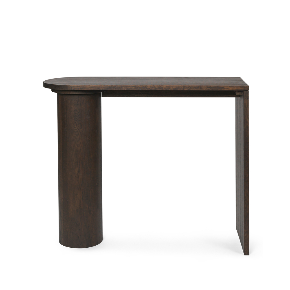 Консоль ferm LIVING Pylo Console Table Dark Stained Oak. Изображение 1