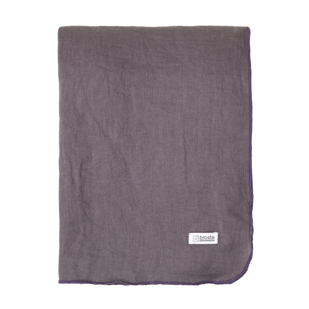 Скатертина Broste Copenhagen Gracie petrol grape  . Изображение 1