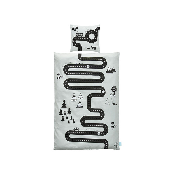 Набір постільної білизни (підковдра+наволочка) Oyoy Adventure