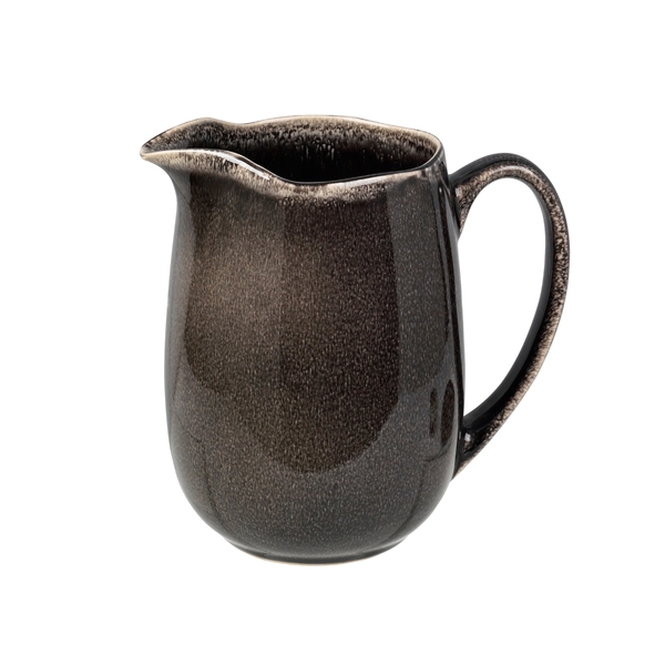 Глек для молока Broste Copenhagen Nordic coal charcoal