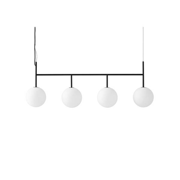 Підвісний світильник Audo Copenhagen TR Bulb, Suspension Frame, Black w. Matt Opal Bulb, 1495639