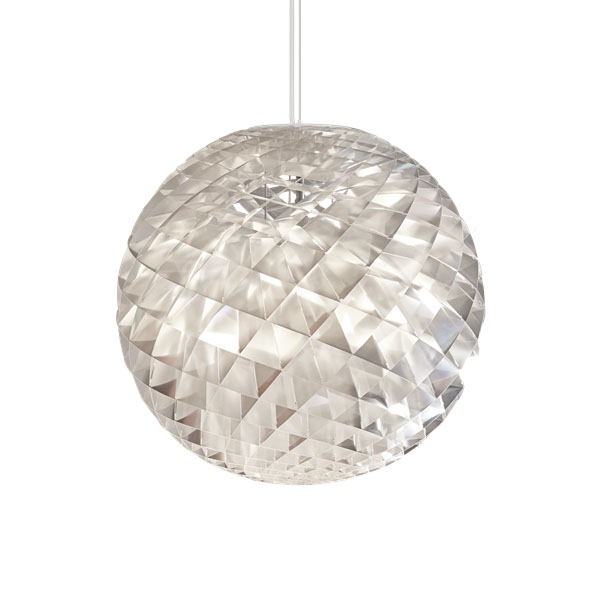 Підвісний сферичний світильник PATERA 600 PEND MAX 100 W E27 SILVER