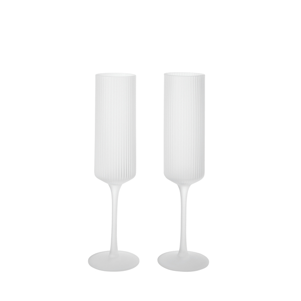 Набір з 2-х бокалів для шампанського Ripple Champagne Flutes