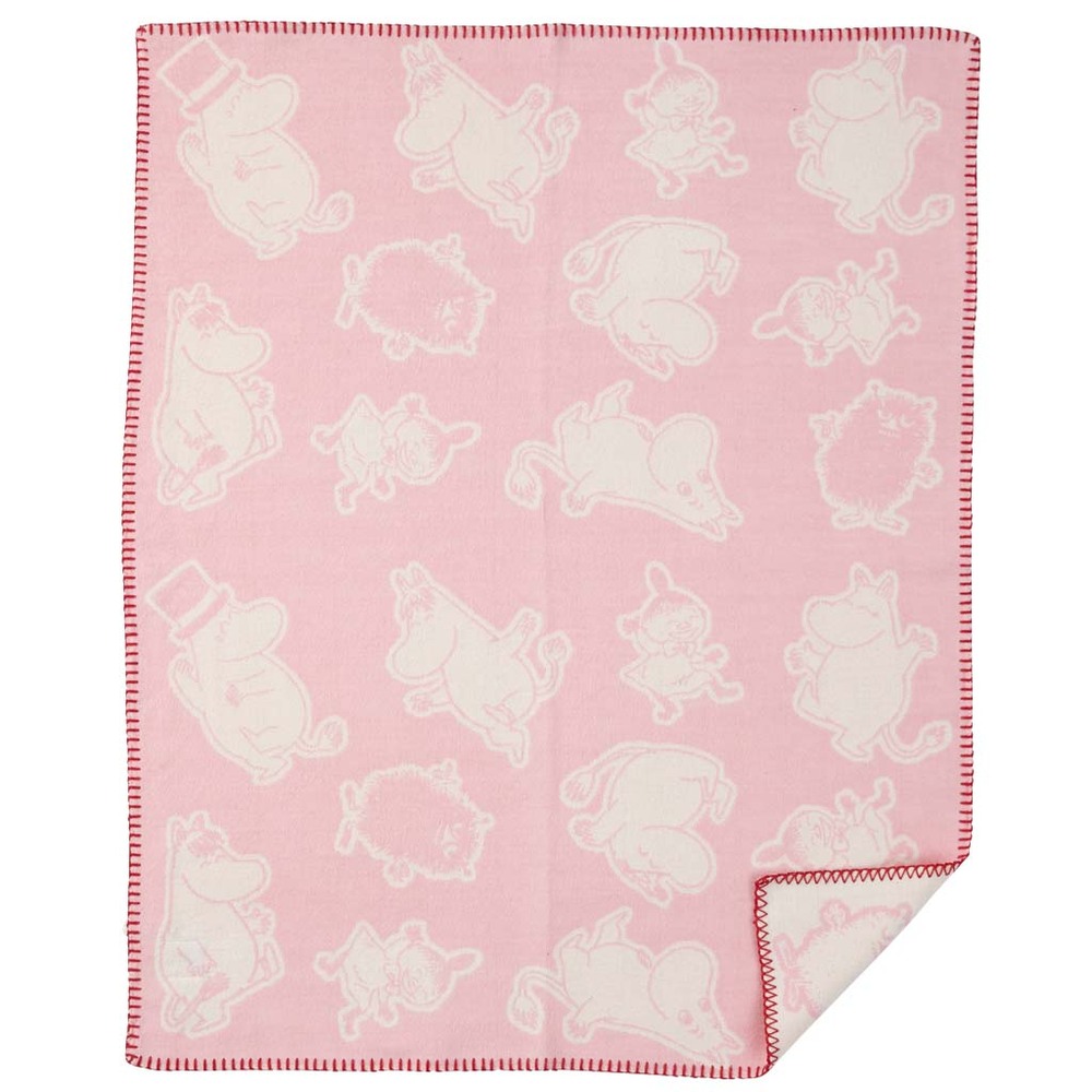 Плед Klippan Moomin pink. Изображение 1