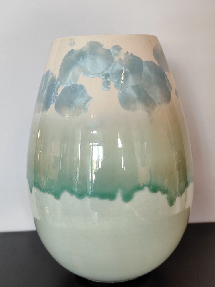 Ваза настільна Wauw design Cristal Green aqua Medium . Изображение 1