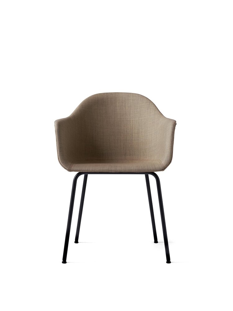 Стілець Audo Copenhagen Harbour Chair, Steel Base, upholstered. Изображение 1