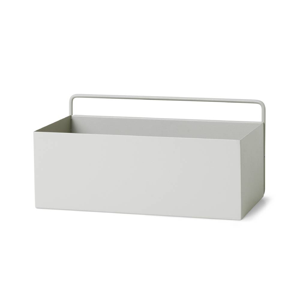 Настінний бокс для рослин ferm LIVING Wall Box Rectangle Light Grey, 3349. Изображение 1