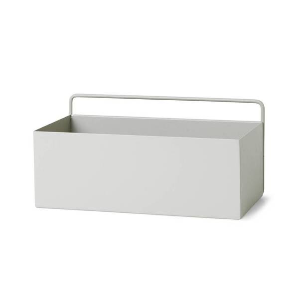Настінний бокс для рослин ferm LIVING Wall Box Rectangle Light Grey, 3349