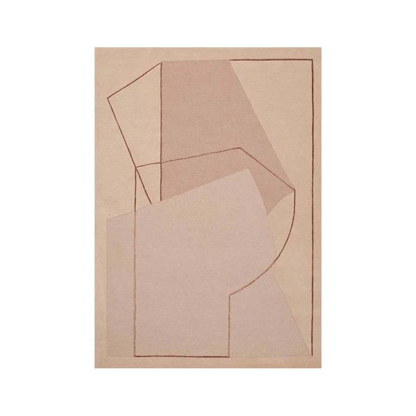 Килим Linie Design FURBO ROSE