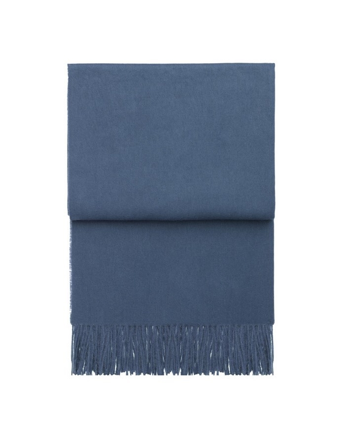 Плед Elvang Classic steel blue. Изображение 1