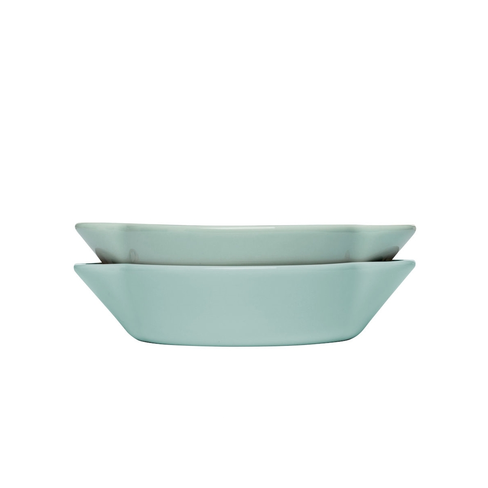 Набір тарілок 2 шт. тарілка Sagaform Picadilly turquoise . Изображение 1