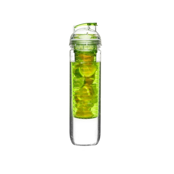 Пляшка Sagaform Fresh bottele with ice and fruitpiston green 