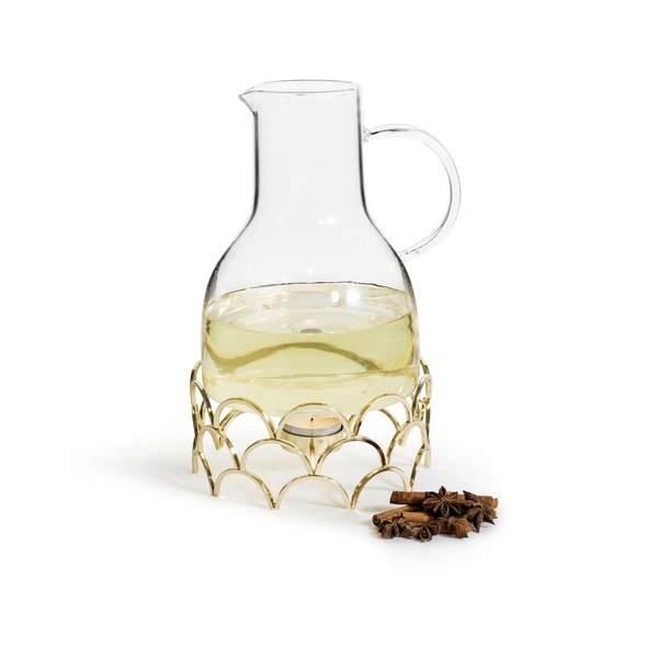 Графін для гарячого вина Mulled Wine gold 