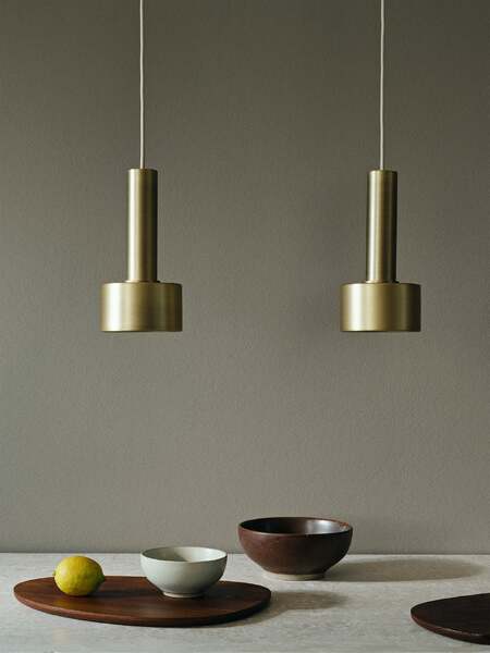 Ferm Living Disc Shade High Socket, Brass