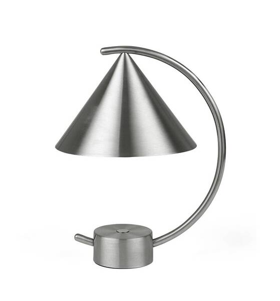 Настільна лампа ferm LIVING Meridian Lamp - Brushed Steel 1104264469