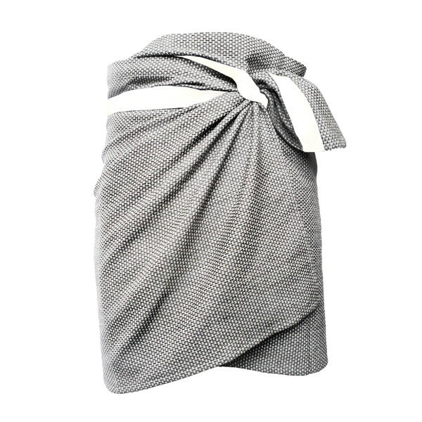 Рушник The Organic Company Towel to wrap around you Light  grey