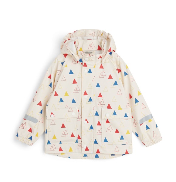 Дощовик дитячий KIDS WINGS PRINTED raincoat Antique White 006