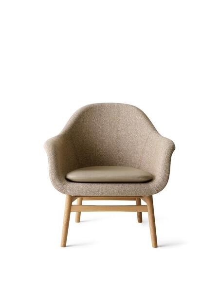 Audo Copenhagen Harbour Lounge Chair natural oak/savanna/nuance