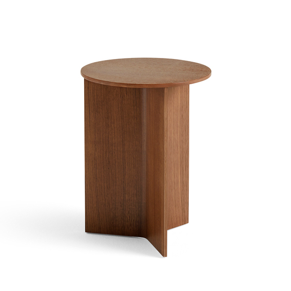 Столик HAY SLIT TABLE WOOD / HIGH WALNUT. Изображение 1