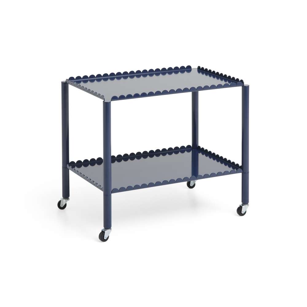 Столик сервірувальний Arcs Trolley Low-Steel blue. Изображение 1