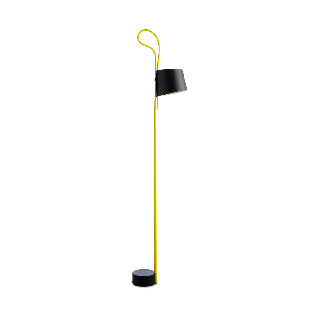 Торшер HAY ROPE TRICK-BLACK/YELLOW. Изображение 1