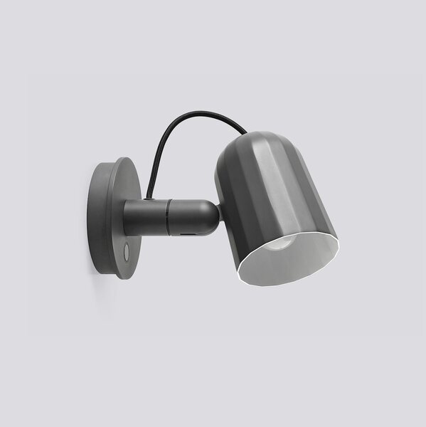 Настінний світильник HAY Noc Wall BUTTON-DARK GREY