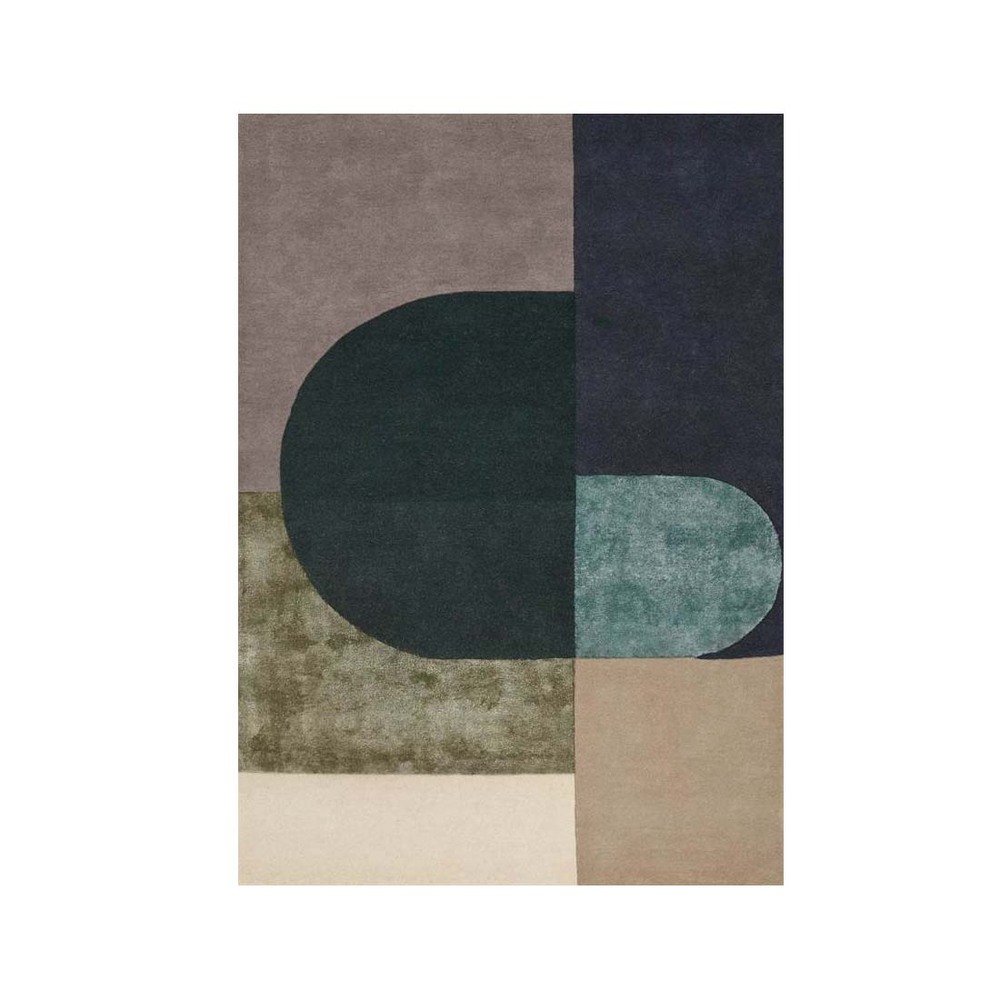 Килим Linie Design VILJA GREEN. Изображение 1