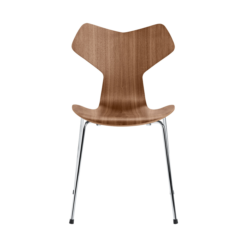 Стілець Fritz Hansen Grand Prix™ chair, chrome legs, clear lacquer. Изображение 1