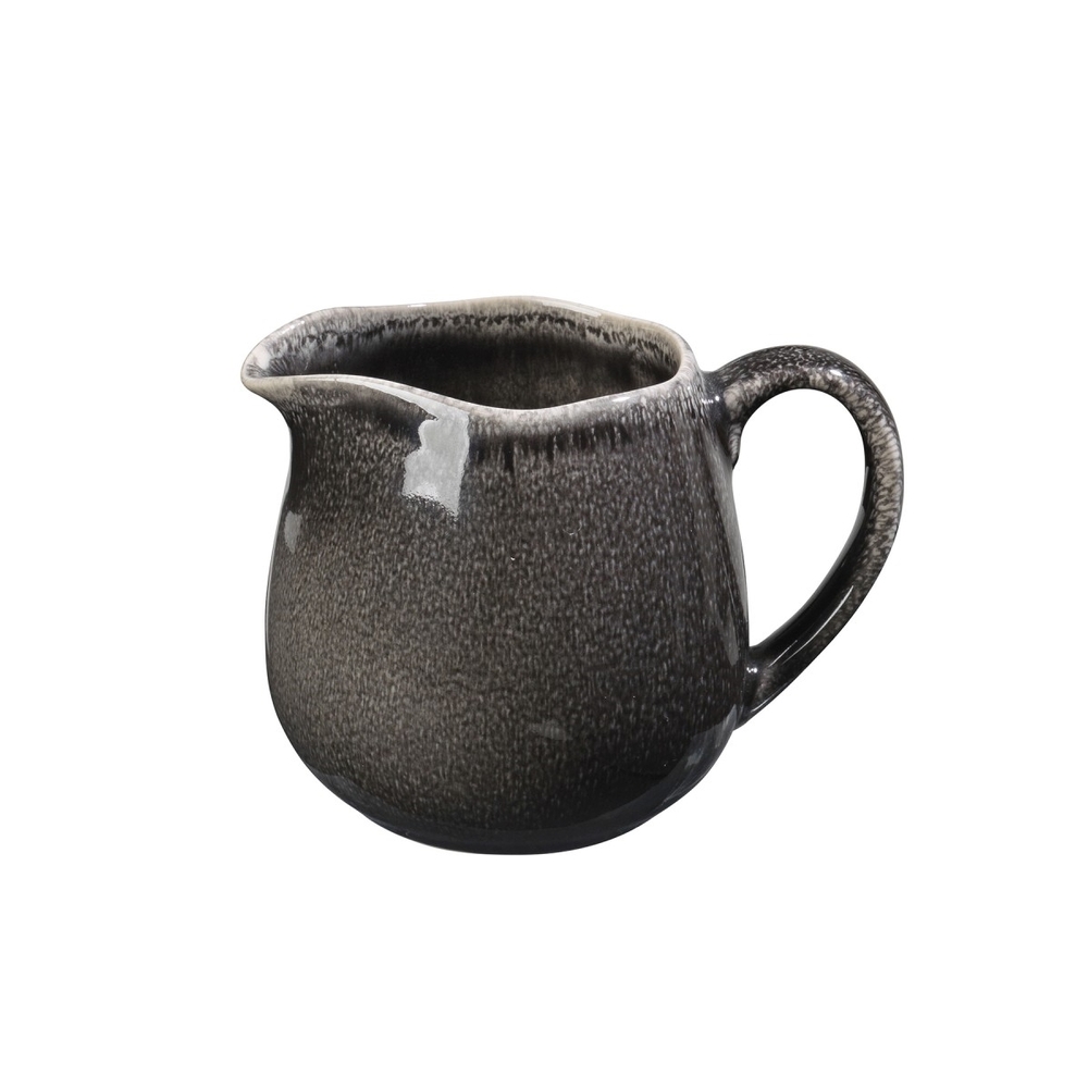 Глек для молока Broste Copenhagen Nordic coal charcoal. Изображение 1