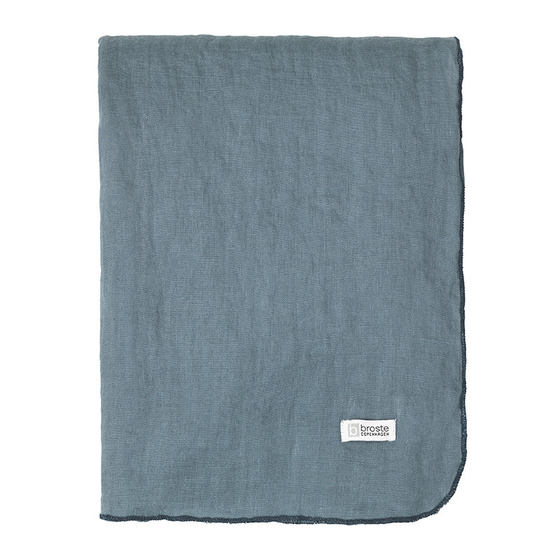 Скатертина Broste Copenhagen Gracie blue . Изображение 1