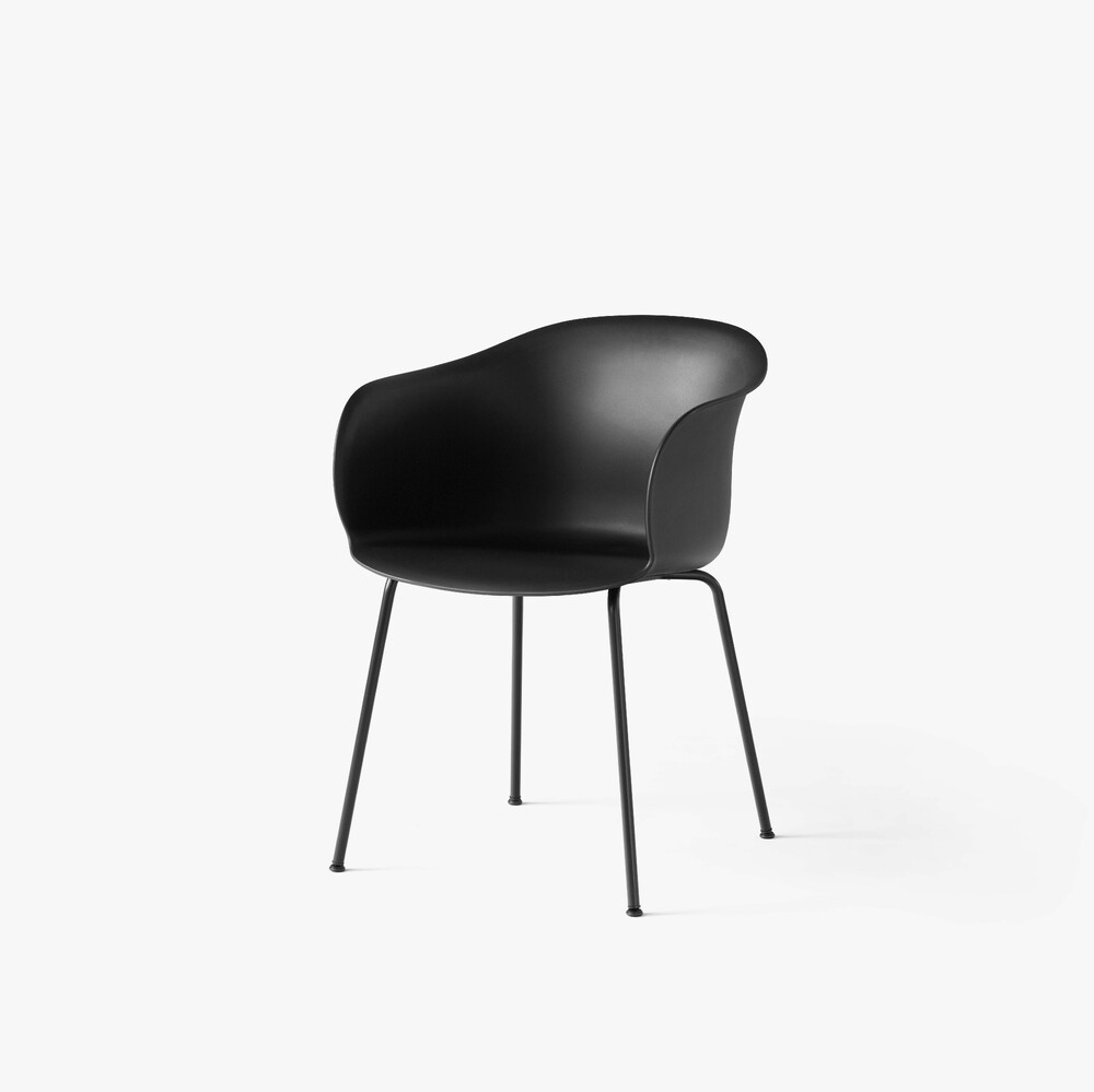 Стілець &tradition Elefy JH29 - Black Silk Leather. Изображение 1