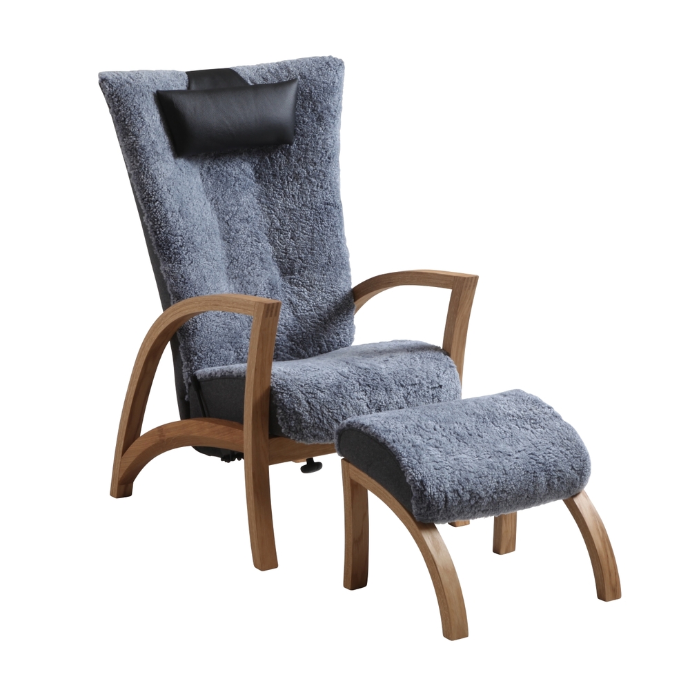 Крісло з приставним пуфом Broderna Anderssons Focus . Изображение 1