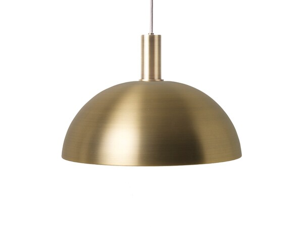 Ferm Living Dome Shade Low Socket Brass