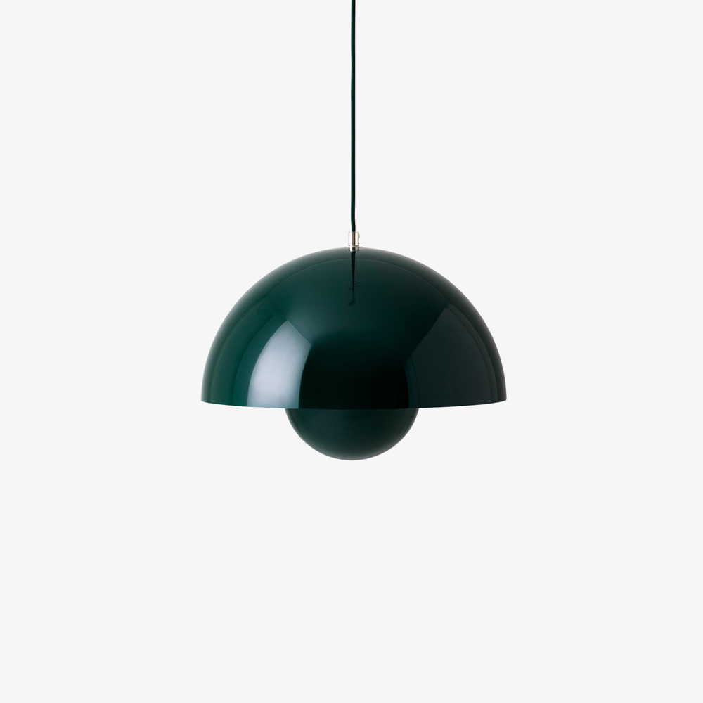 Підвісний світильник &tradition Flowerpot Pendant VP7, Dark green. Изображение 1
