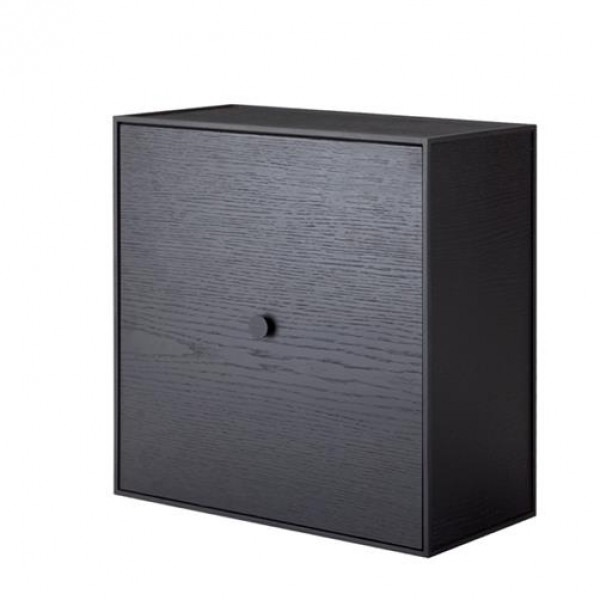 By Lassen Frame 42, Black stained ash incl. door